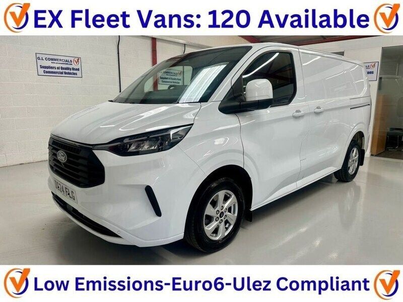 White Used 2024 Ford Transit Custom Limited Van | £23,499 (Fair price) - Image 1/3