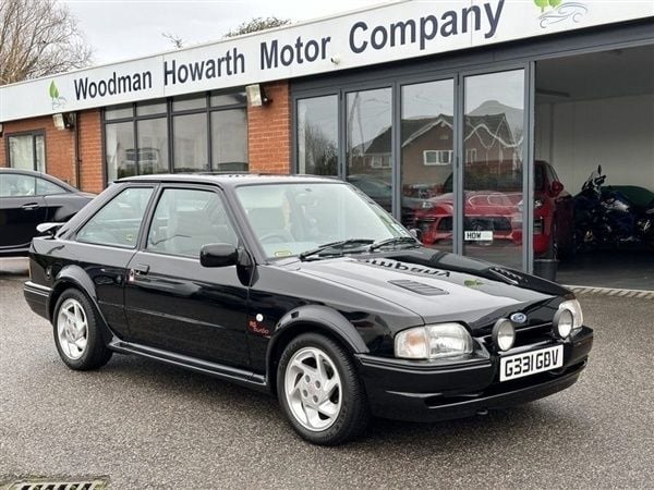Black Used 1989 Ford Escort RS Hatchback | £20,995 - Image 1/1