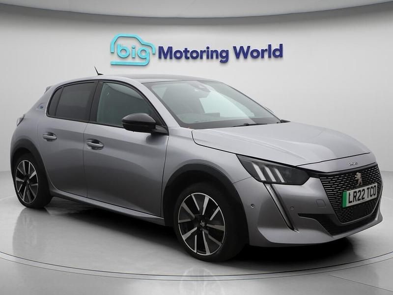 Grey Used 2022 Peugeot e-208 GTi Hatchback | £12,700 (Fair price) - Image 1/4