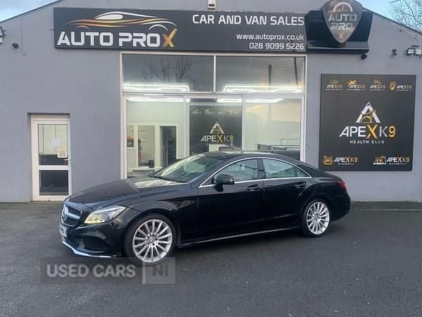 Used Mercedes CLS220 AMG line 2015 Black Coupe