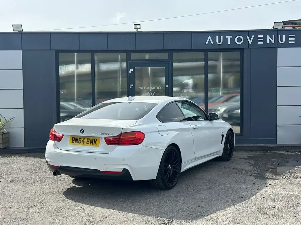 Used BMW 420 M Sport 184 HP (135 kW) 2014 White Coupe