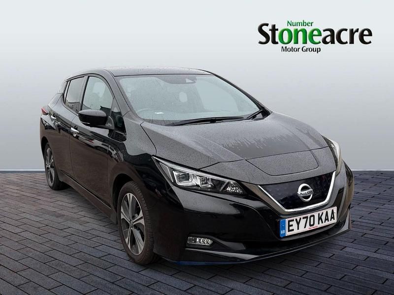 Used Nissan Leaf N-TEC 160 kW (218 HP) 2020 Black Hatchback