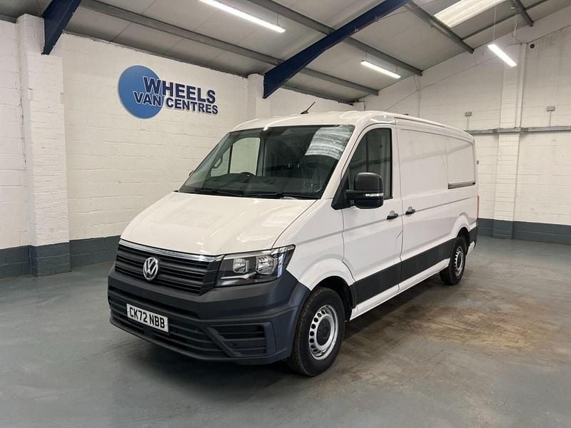 White Used 2023 VW Crafter Startline Van | £23,290 (Good price) - Image 1/4