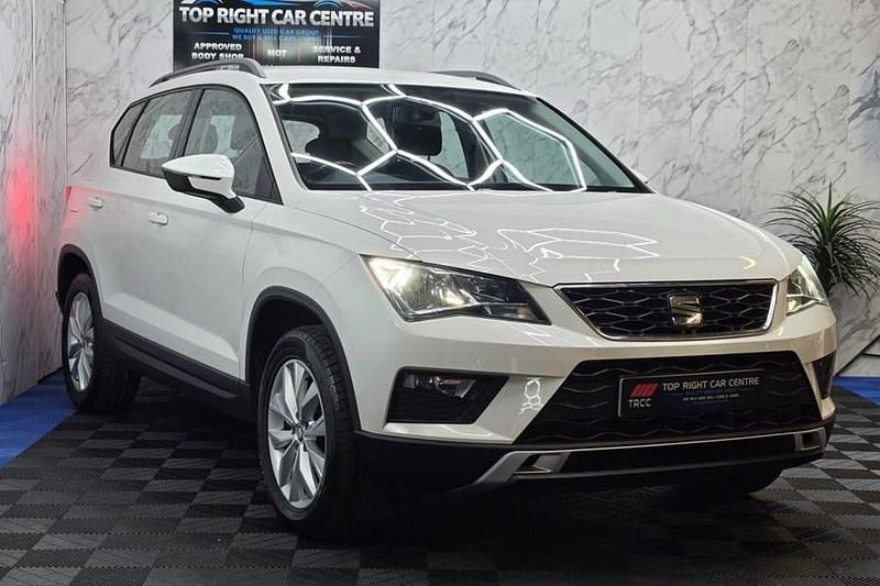 Begagnad Seat Ateca 4Drive 150 HK (110 kW) 2018 Vit SUV