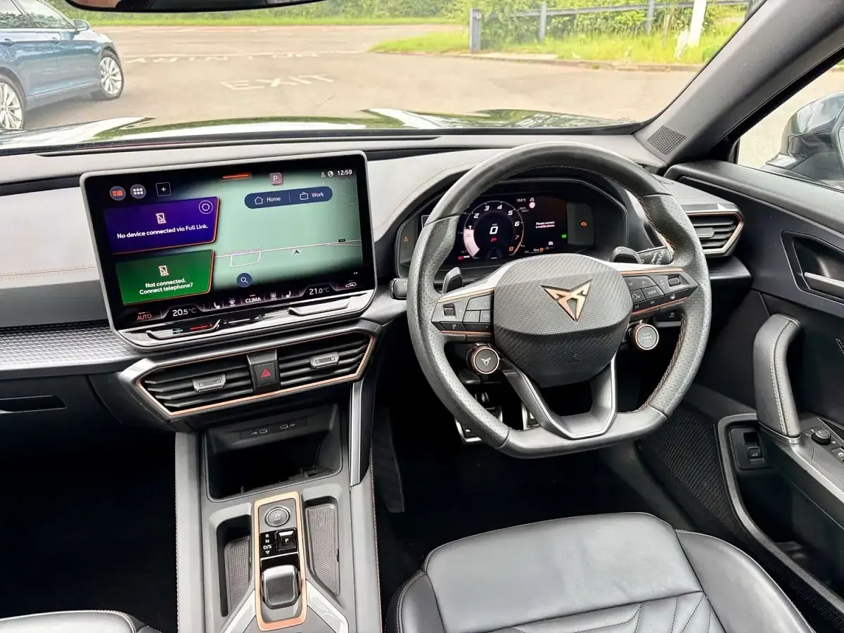 Used Cupra Formentor 150 HP (110 kW) 2025 Black SUV