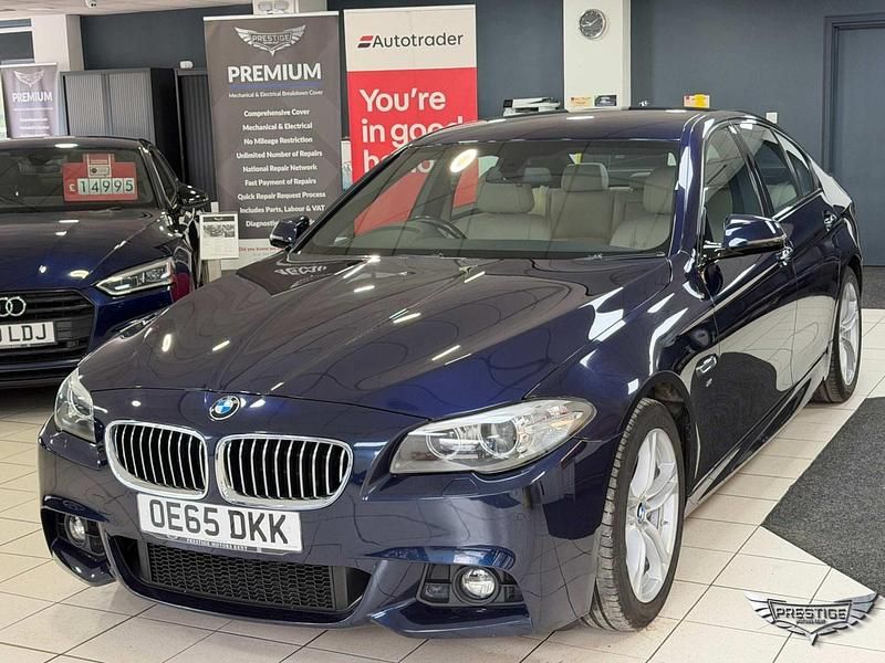 Used BMW 530 M Sport 2015 Blue Sedan