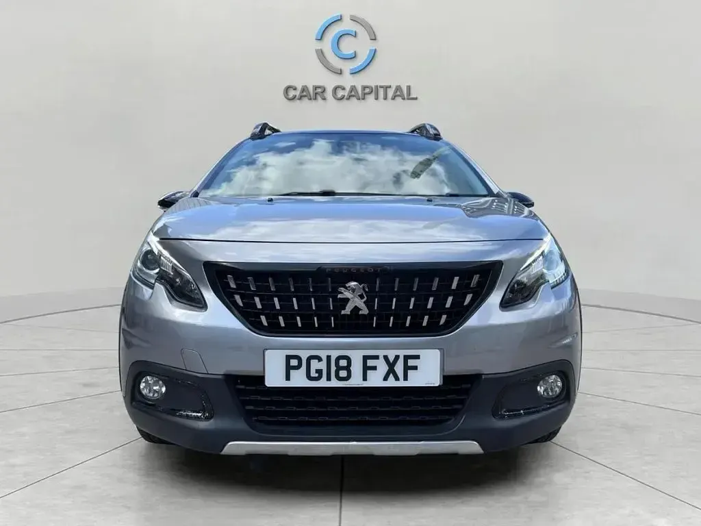 Used Peugeot 2008 GT-line 110 HP (80 kW) 2018 Grey SUV