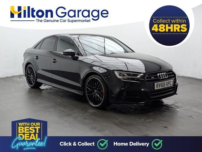 Used Audi S3 Black Edition 300 HP (220 kW) 2019 Black Sedan