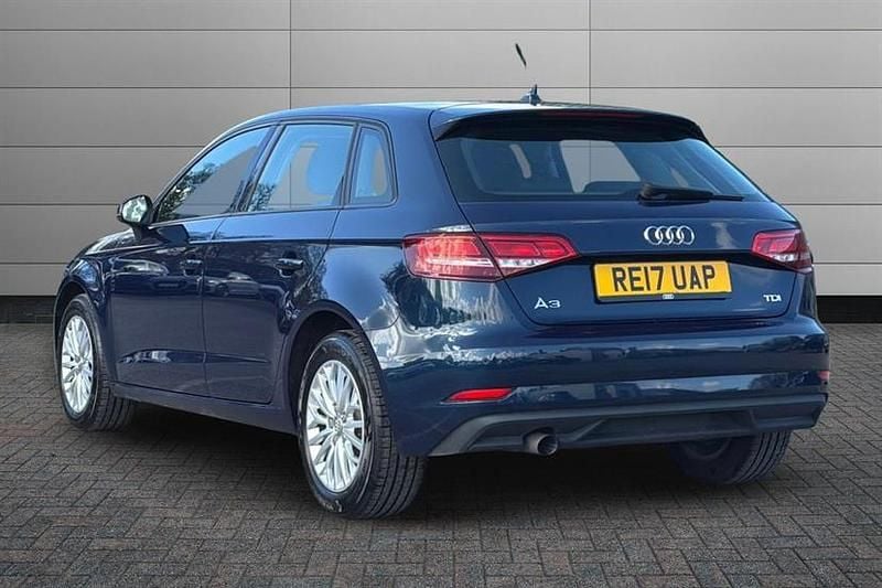 Used Audi A3 Design 110 HP (80 kW) 2017 Cosmos blue Hatchback