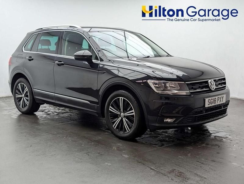 Used VW Tiguan SE 125 HP (91 kW) 2018 Black SUV