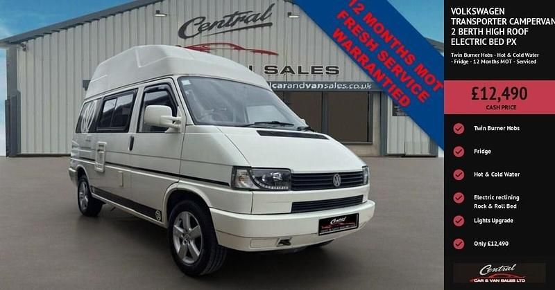 White Used 1995 VW T4 Van | £12,490 - Image 1/4
