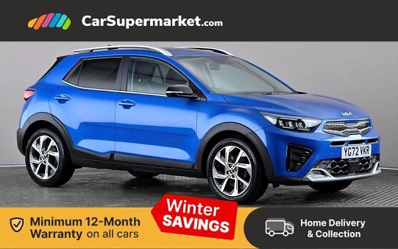 Blue Used 2022 Kia Stonic GT-Line SUV | £11,497 (Fair price) - Image 1/3
