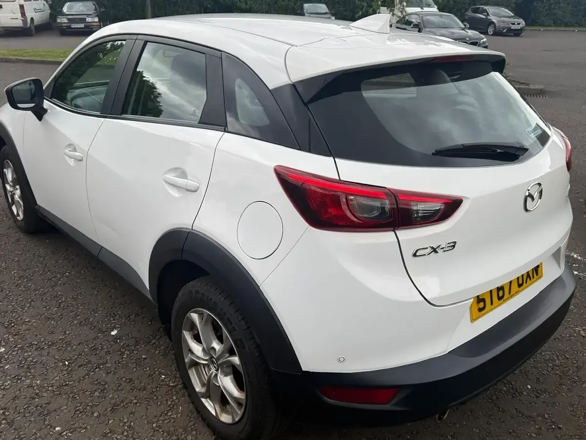 Used Mazda CX-3 120 HP (88 kW) 2017 White SUV