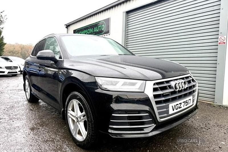 Black Used 2018 Audi Q5 S-Line SUV | £18,850 (Fair price) - Image 1/1