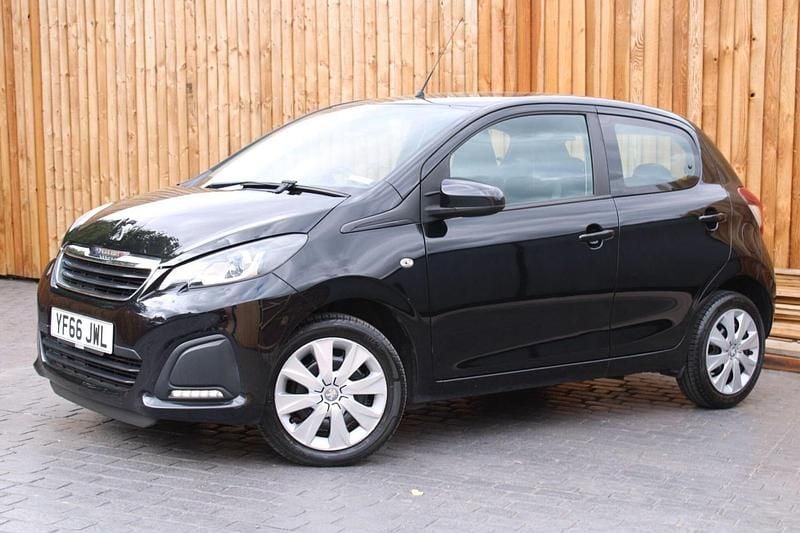 Black Used 2016 Peugeot 108 Active Hatchback | £6,950 (Fair price) - Image 1/4