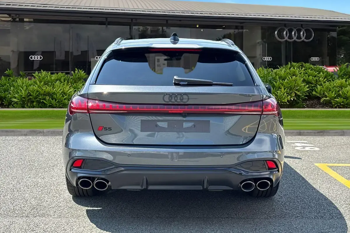 New Audi S5 Black Edition 2026 Grey Estate