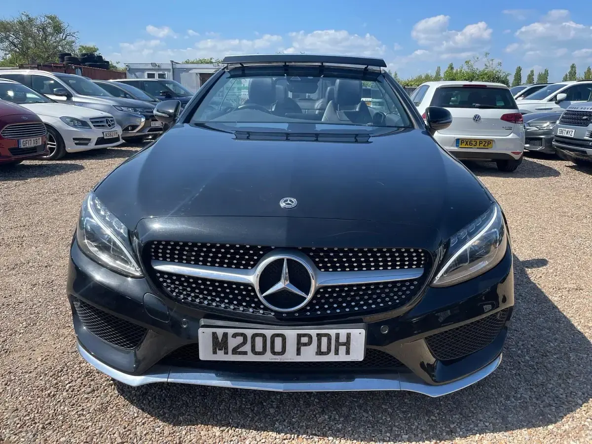 Begagnad Mercedes C220 AMG line 170 HK (125 kW) 2017 Svart Cab
