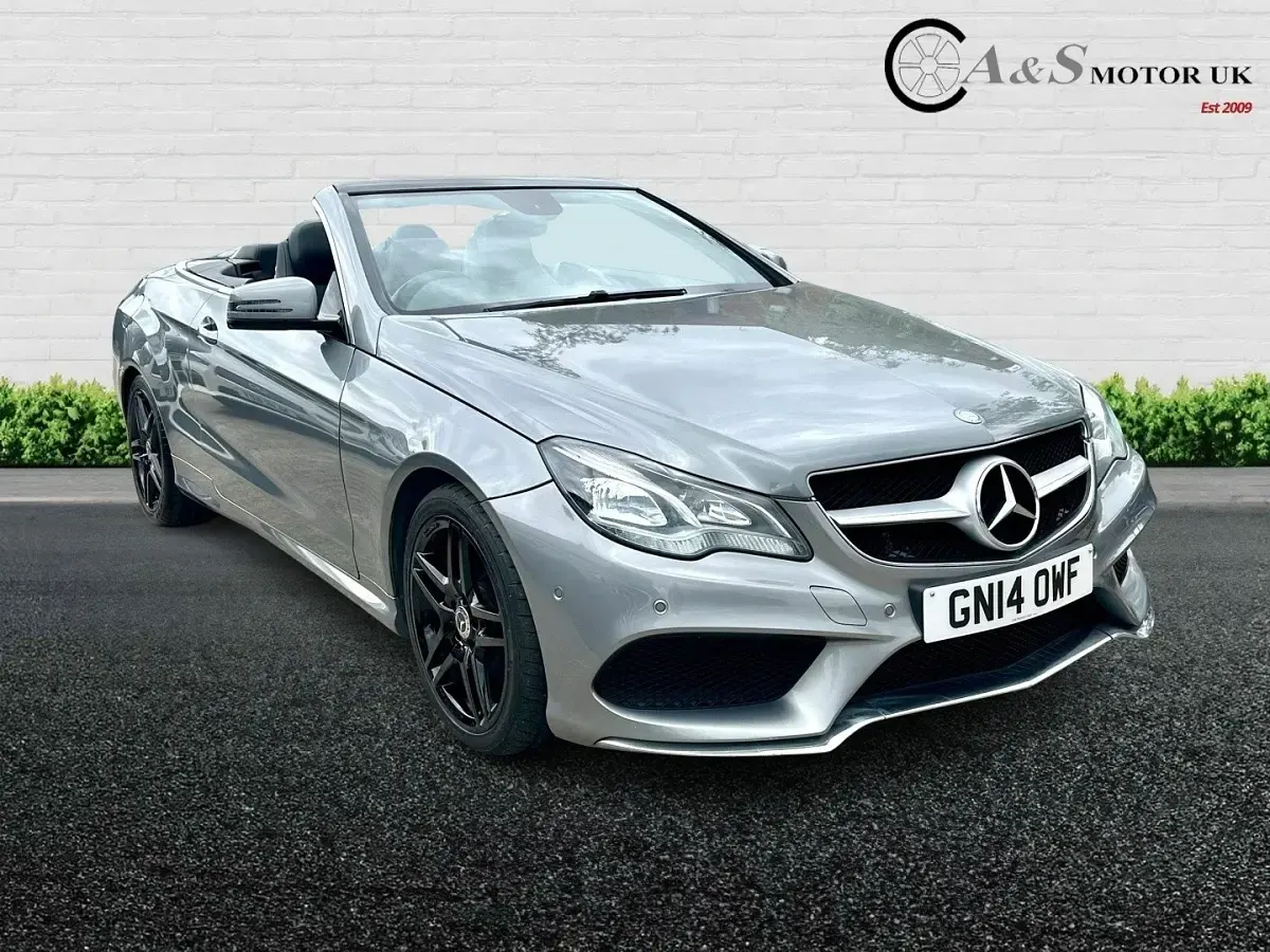 Begagnad Mercedes E220 AMG 168 HK (123 kW) 2014 Silver Cab