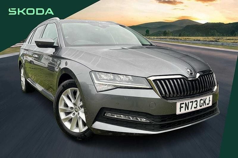 Grey Used 2024 Skoda Superb SE Technology Estate | £26,895 (Fair price) - Image 1/4