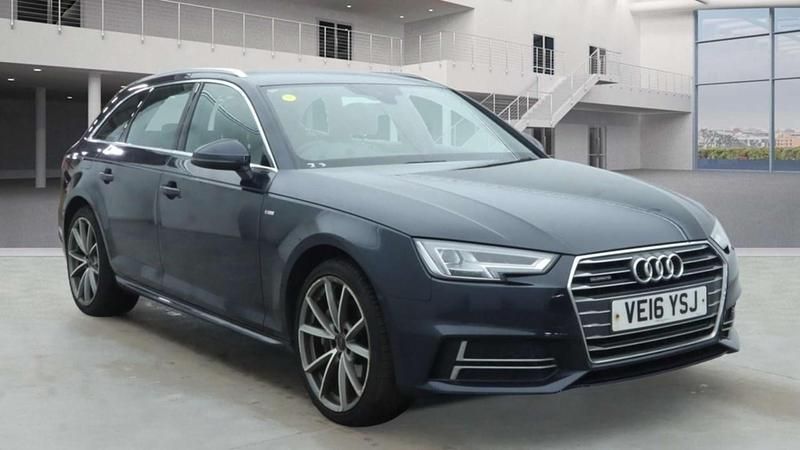 Used Audi A4 S-Line 190 HP (139 kW) 2016 Blue Estate