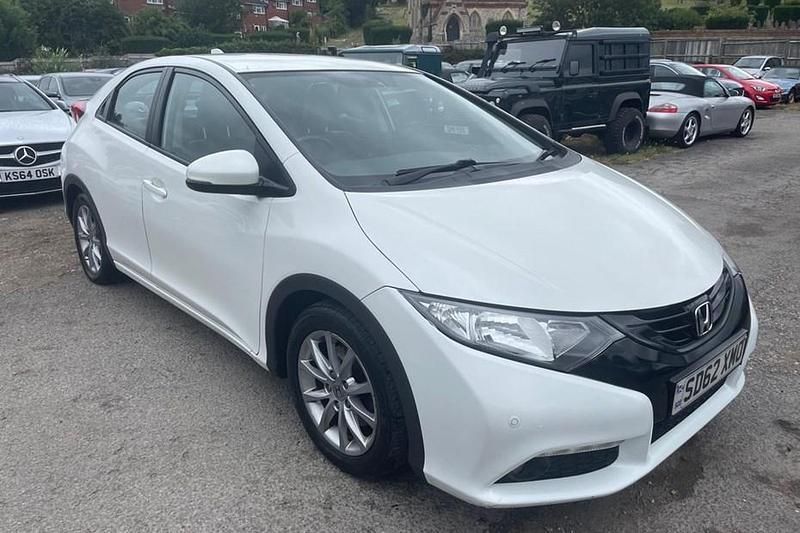 White Used 2012 Honda Civic EX Hatchback | £2,999 (A bit pricey) - Image 1/1