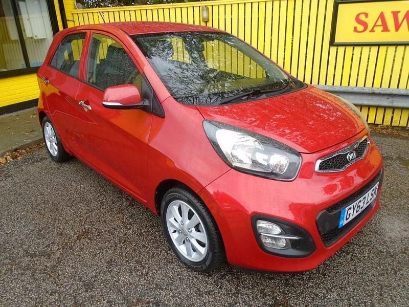 Red Used 2013 Kia Picanto Hatchback | £4,995 (A bit pricey) - Image 1/4