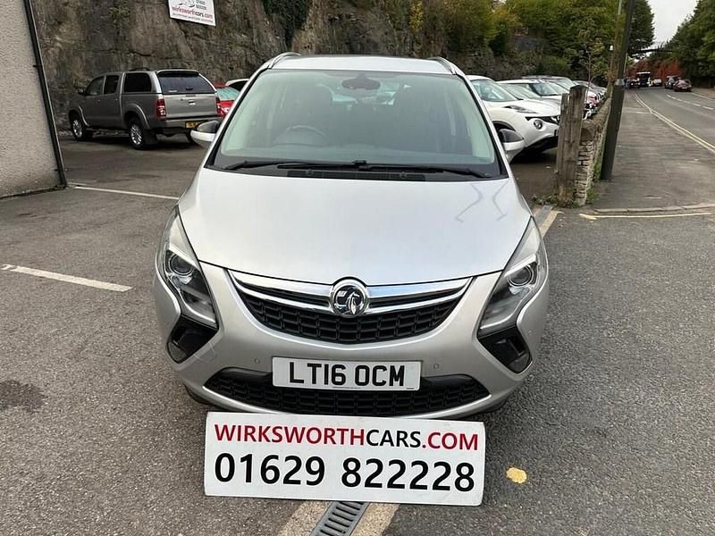 Used Vauxhall Zafira Tourer S 170 HP (125 kW) 2016 Silver MPV