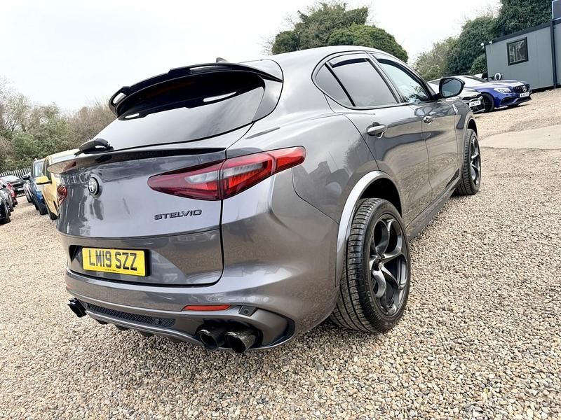 Used Alfa Romeo Stelvio Quadrifoglio 510 HP (375 kW) 2019 Grey SUV