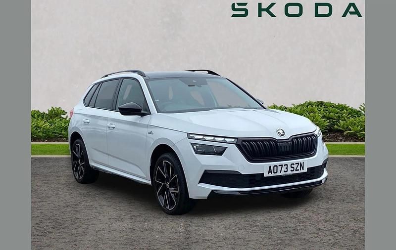 Used Skoda Kamiq Monte Carlo 115 HP (84 kW) 2023 White SUV