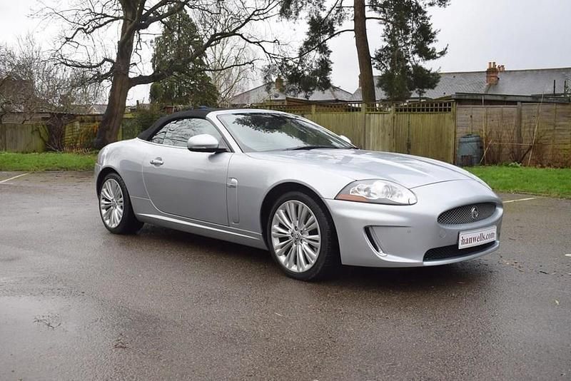 Used Jaguar XK 385 HP (283 kW) 2010 Silver Cabriolet