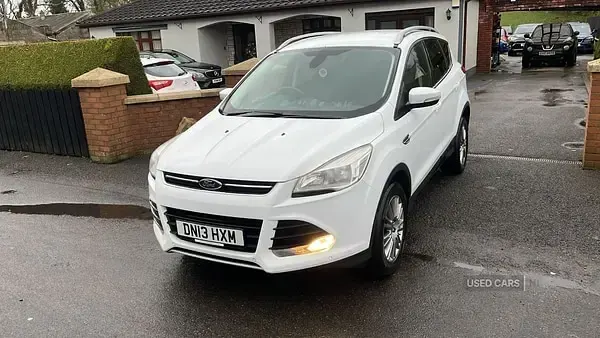Used Ford Kuga Titanium 163 HP (119 kW) 2013 White SUV