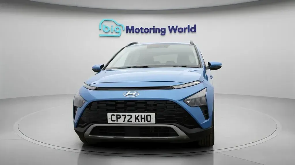 Usado Hyundai Bayon Premium 100 HP (73 kW) 2023 Azul SUV