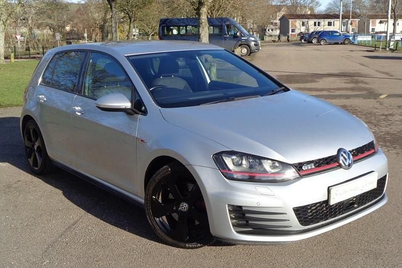 Used VW Golf VII GTI 2016 Reflex silver metallic Hatchback