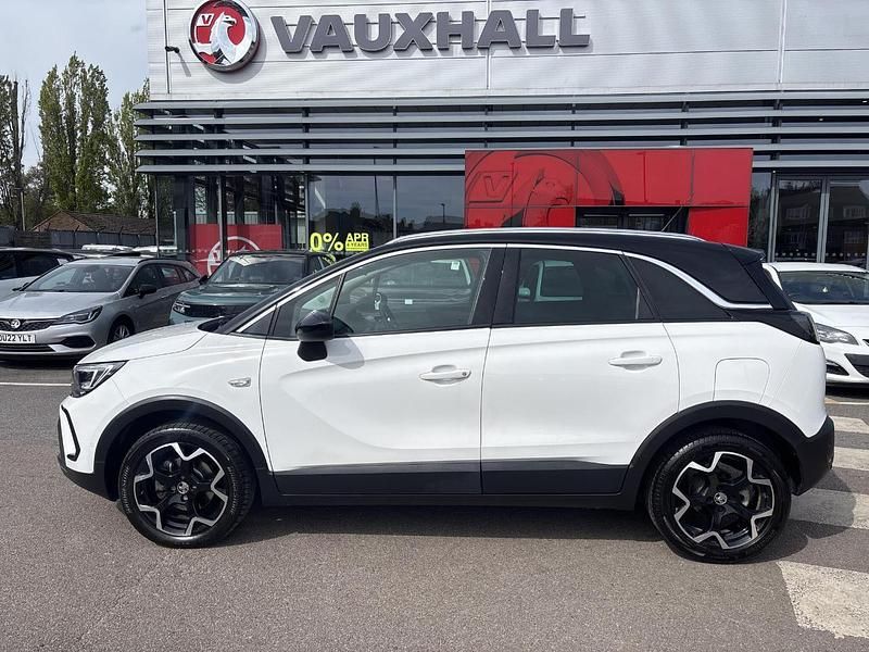 Used Vauxhall Crossland Ultimate 128 HP (94 kW) 2023 White SUV