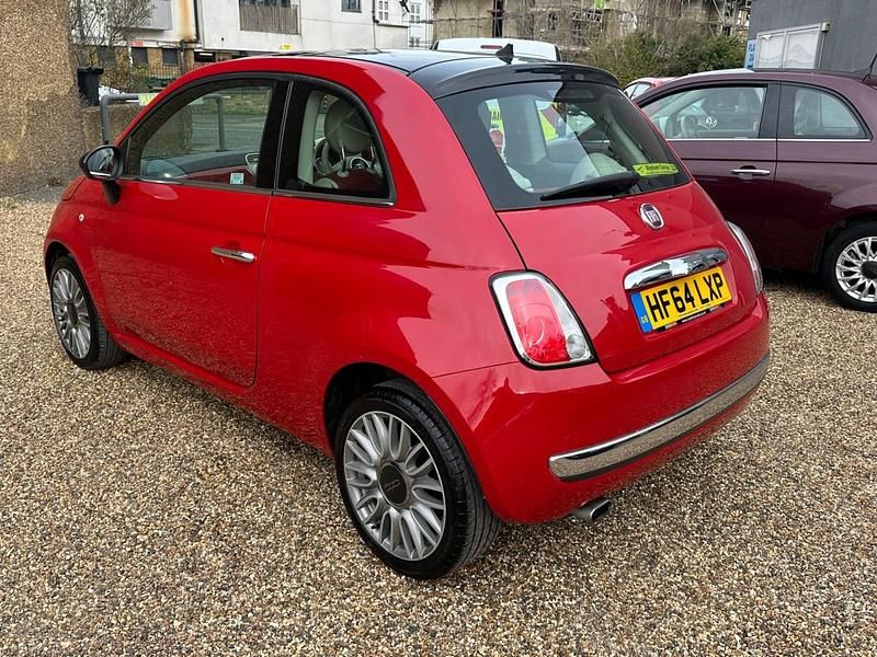 Used Fiat 500 69 HP (50 kW) 2014 Red Hatchback