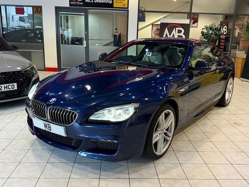 Used BMW 640 M Sport 309 HP (227 kW) 2016 Blue Coupe