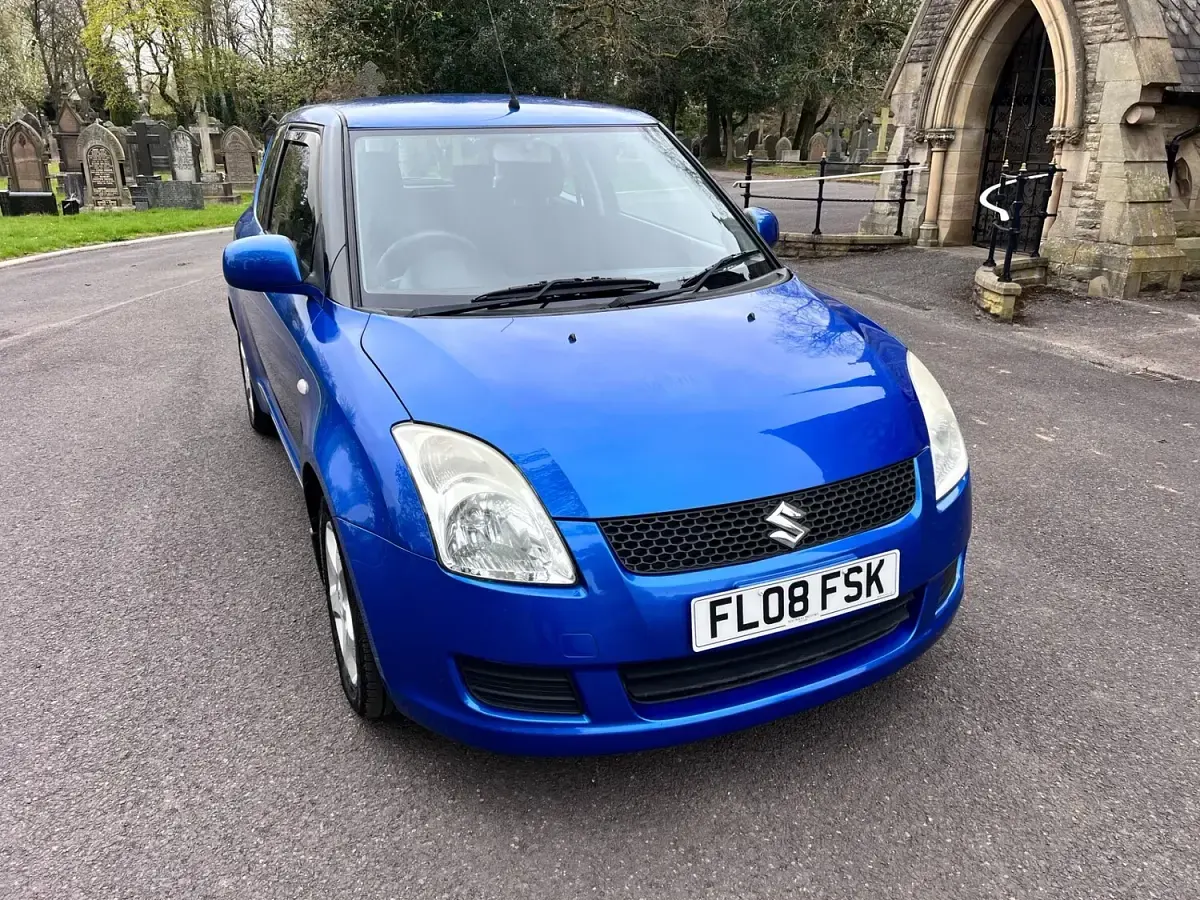 Used Suzuki Swift GL 92 HP (67 kW) 2008 Blue Hatchback