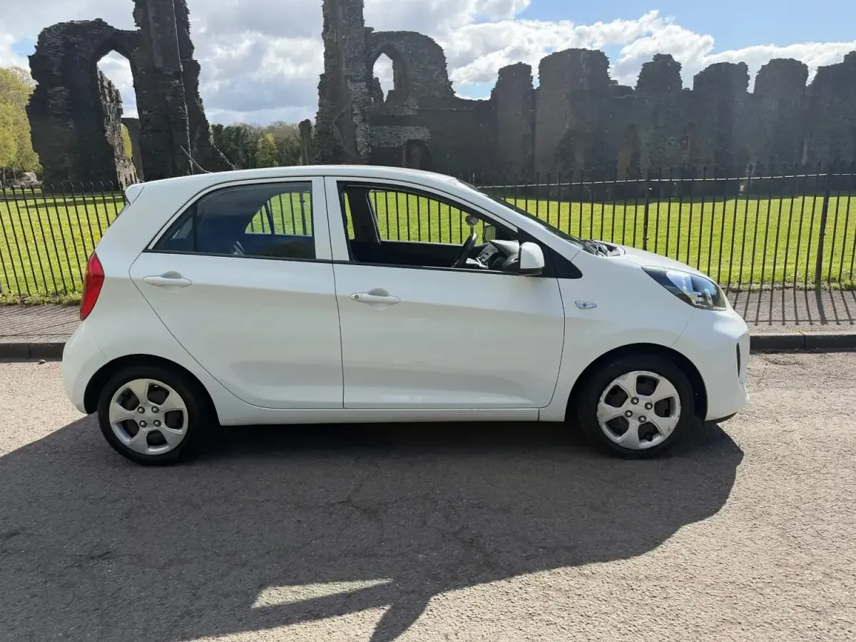 Używany Kia Picanto Air 65 KM (47 kW) 2017 Biały Hatchback