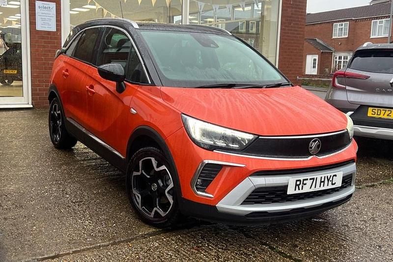 Used Vauxhall Crossland Ultimate 2022 Orange SUV