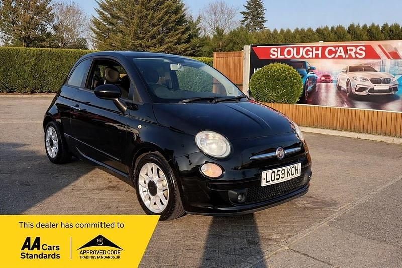 Used Fiat 500 Sport 69 HP (50 kW) 2010 Black Hatchback