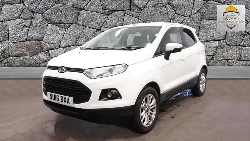 Used Ford Ecosport Zetec 112 HP (82 kW) 2016 White SUV