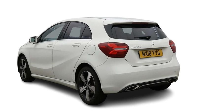Used Mercedes A200 Sport Edition 2018 White Hatchback
