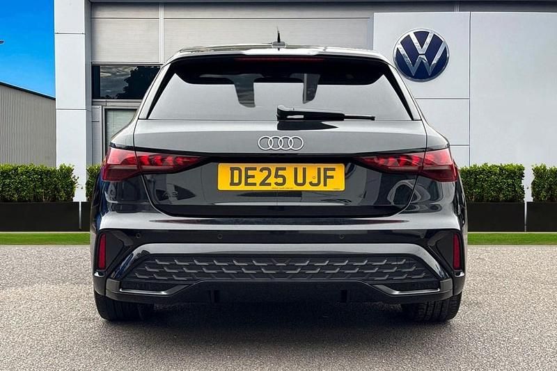 Used Audi A3 Sportback S-Line 150 HP (110 kW) 2025 Black Hatchback