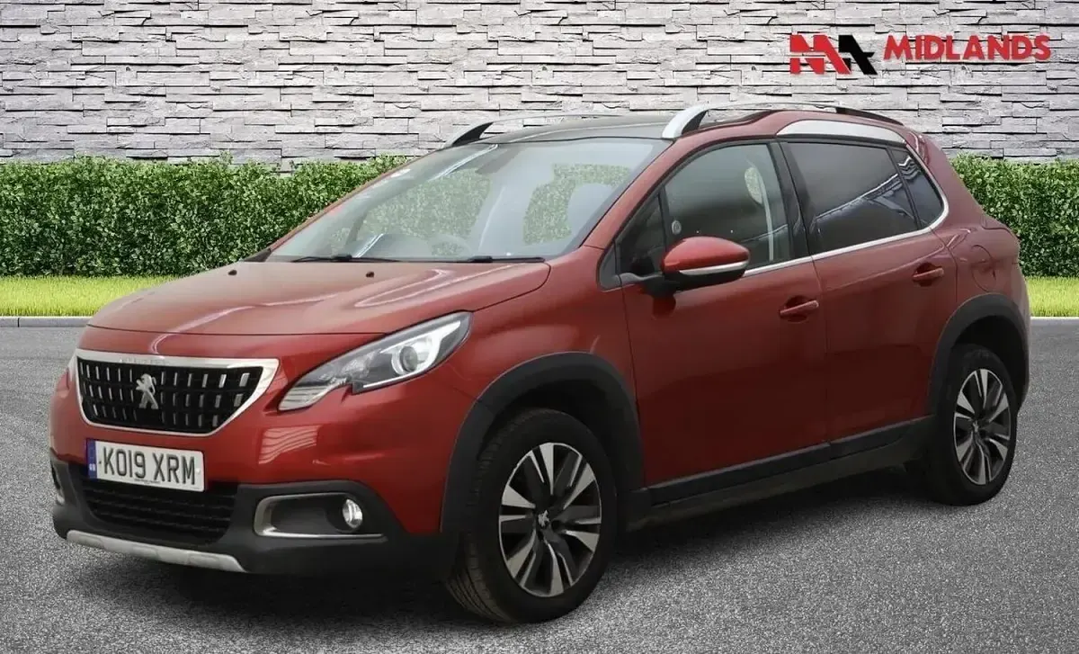 Käytetty Peugeot 2008 Allure Premium 2019 Punainen Katumaasturi