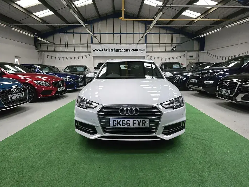 Used Audi A4 S-Line 2016 White Estate