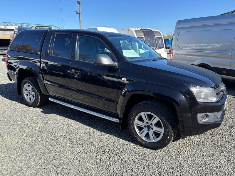 Black Used 2012 VW Amarok Trendline Pickup | £5,490 (Super price) - Image 1/4