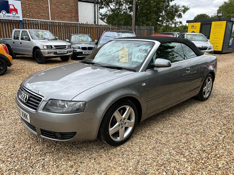 Used Audi A4 Cabriolet Sport 163 HP (119 kW) 2005 Grey Cabriolet