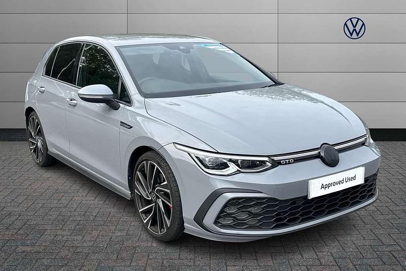 Grey Used 2022 VW Golf VIII GTD Hatchback | £26,800 (A bit pricey) - Image 1/4