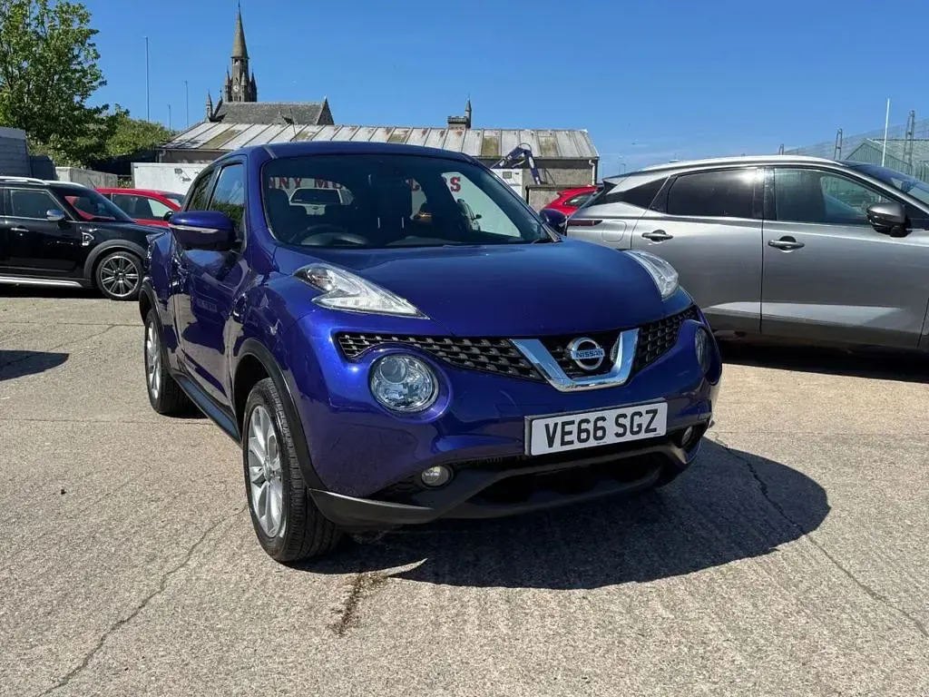 Used Nissan Juke S 115 HP (84 kW) 2016 Blue SUV
