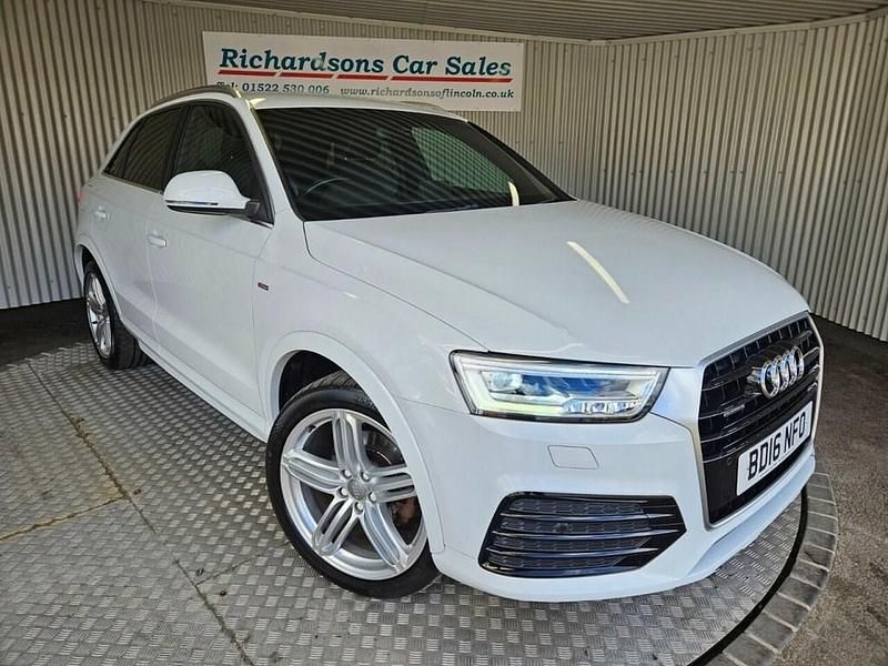 Used Audi Q3 S-line plus 184 HP (135 kW) 2016 White SUV